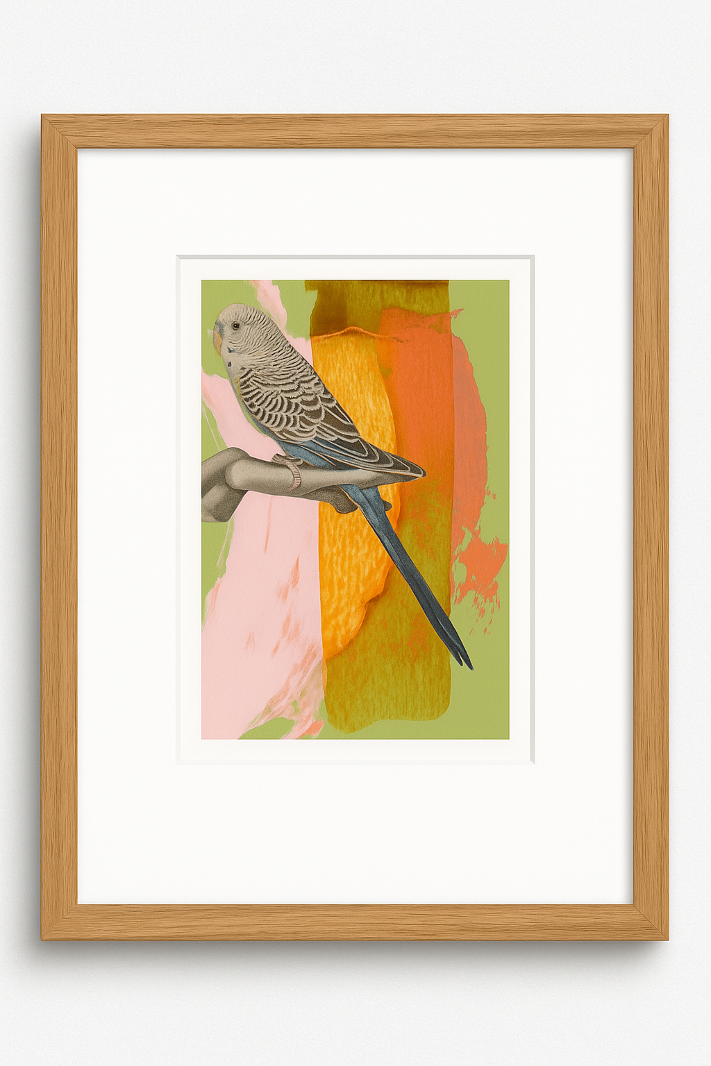 Framed Cheekadee Print