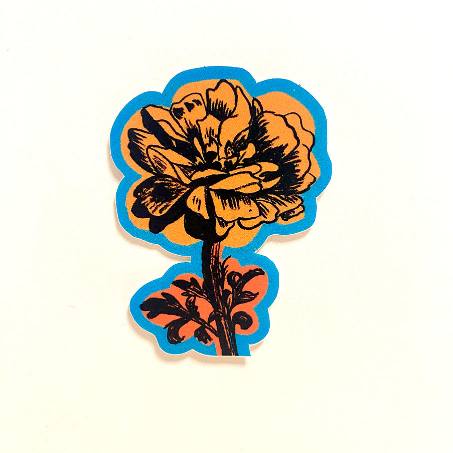 Vinyl Flower Stickers