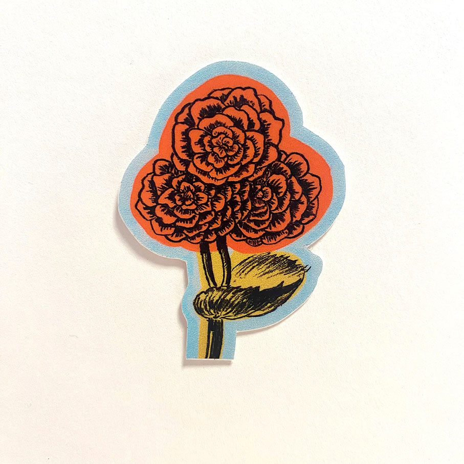 Vinyl Flower Stickers