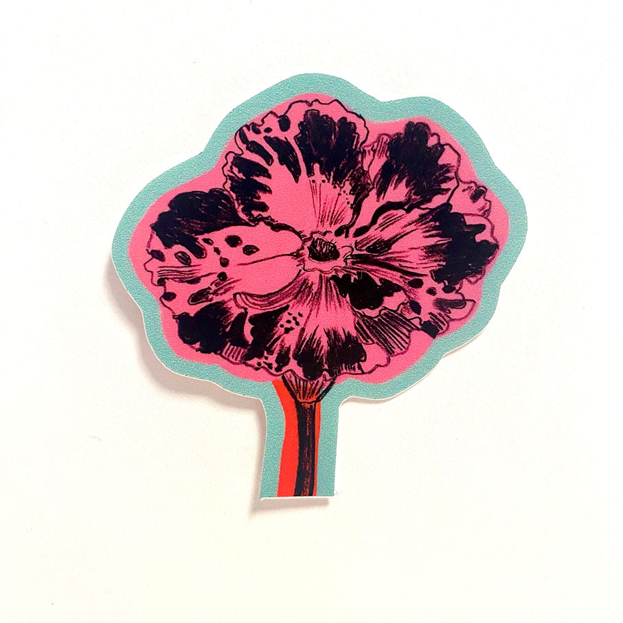 Vinyl Flower Stickers