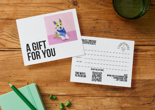 Pet Portrait Gift Card